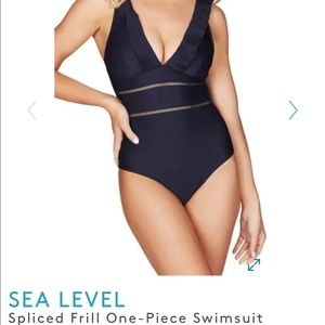 Sea Level Navy One Piece size 6.